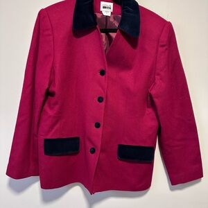 Vintage Leslie Fay Women’s Wool Blazer -